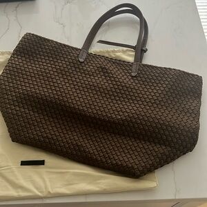 Naghedi brown Jetsetter Tote LARGE